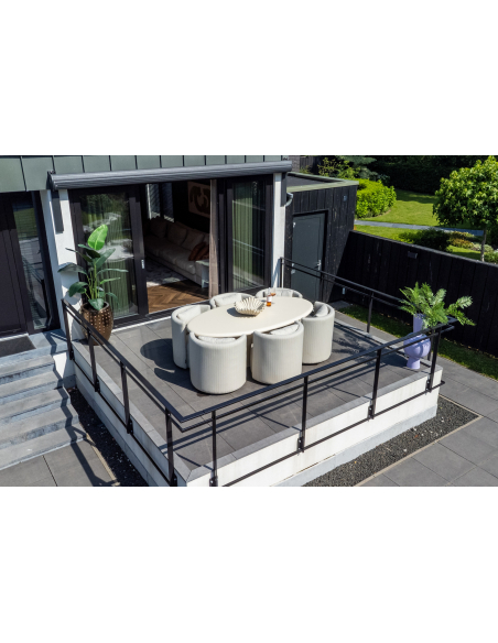 Esstisch für den Außenbereich Urban Bloom sandstone 220