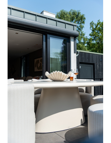 Table à manger extérieure Urban Bloom sandstone 220