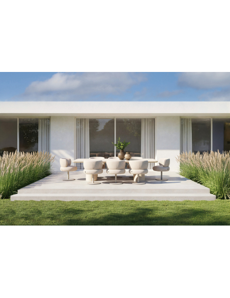 Esstisch für den Außenbereich Urban Bloom sandstone 280