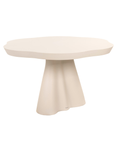Esstisch für den Außenbereich Urban Bloom sandstone 140x140