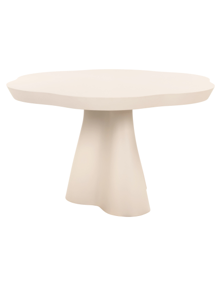 Esstisch für den Außenbereich Urban Bloom sandstone 140x140