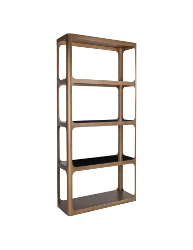 Vitrine Claridge antiek goud