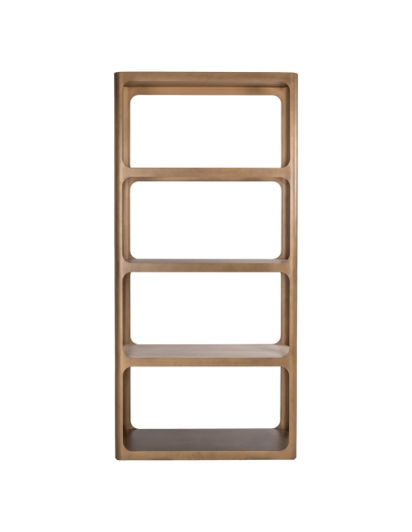Vitrine Claridge antiek goud