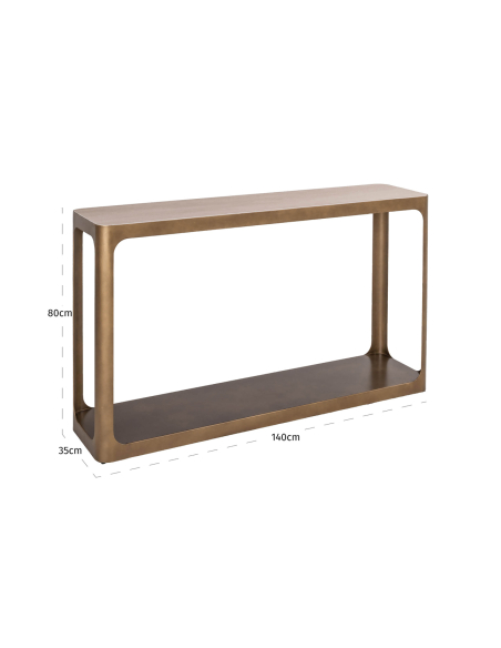 Claridge beige console table