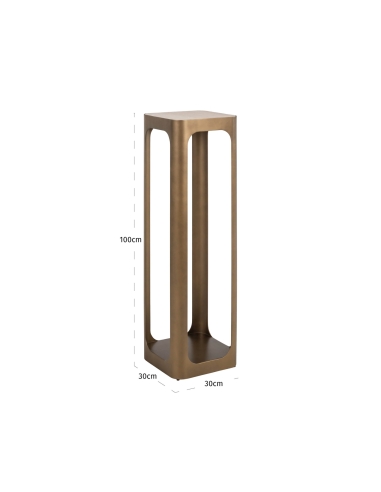 Colonne Claridge gold antique