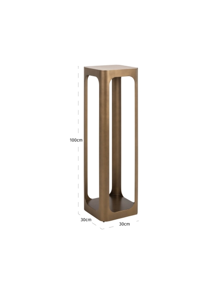 Colonne Claridge gold antique