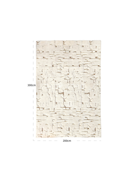 Mehran white rug 200x300