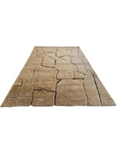 Alfombra Bhawan marrón 300x400
