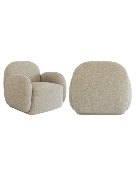 Loungefauteuil Roxy lodge beige