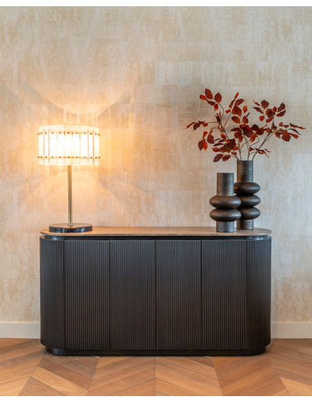 Candeeiro de mesa Felina bronze