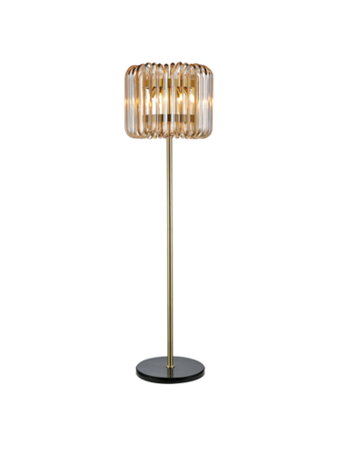 Lampe sur pied Channa bronze