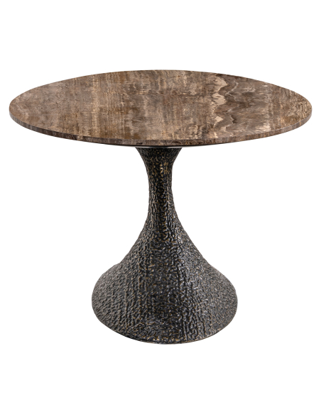 Russo ash brown oval dining table 235
