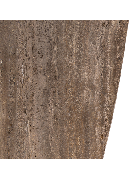 Russo ash brown oval dining table 235