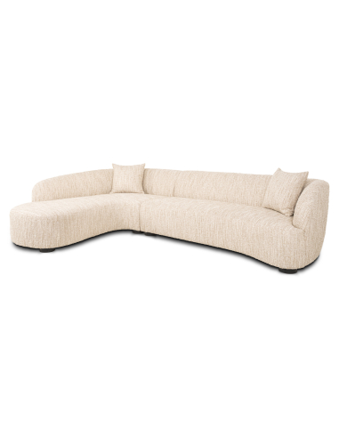 Bank Pandora beige angora lounge links