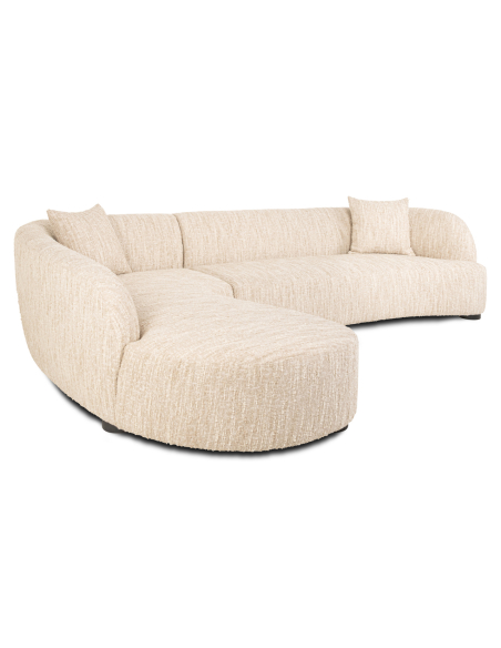 Bank Pandora beige angora lounge links