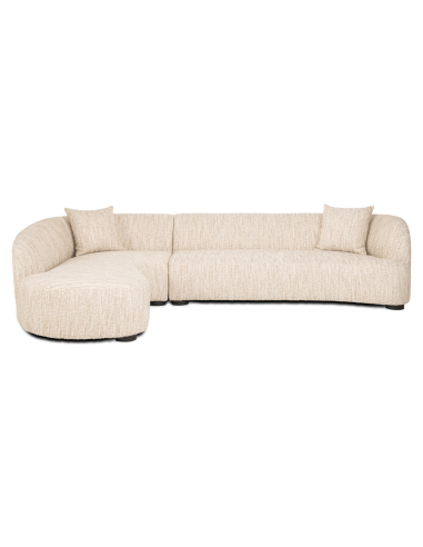 Bank Pandora beige angora lounge links