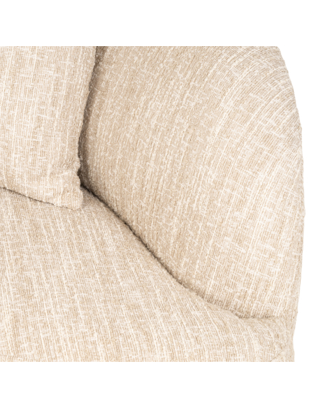 Bank Pandora beige angora lounge links