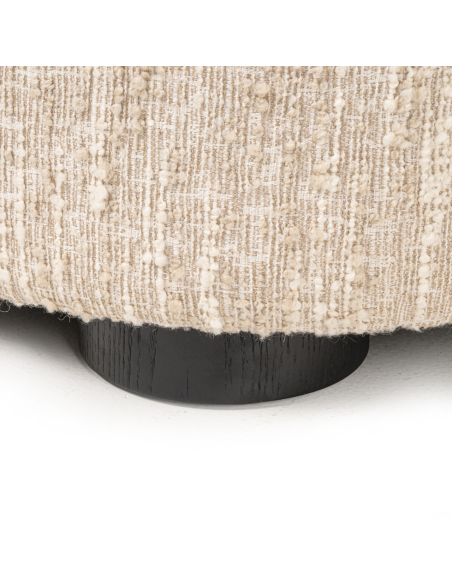 Bank Pandora beige angora lounge links