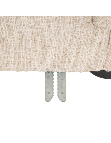 Bank Pandora beige angora lounge links