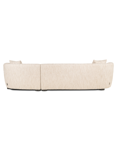 Pandora sofa beige angora lounge right