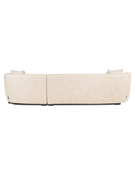 Pandora sofa beige angora lounge right