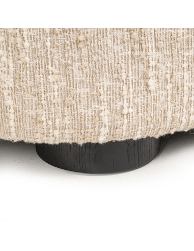 Pandora sofa beige angora lounge right
