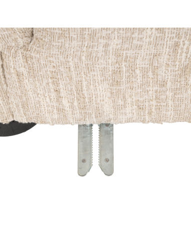 Pandora sofa beige angora lounge right