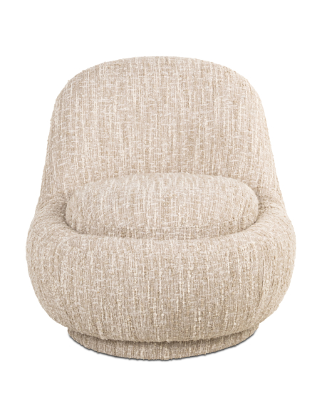 Lounge-Sessel beige ARLANDA