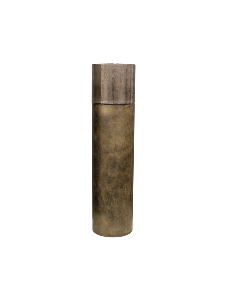Orkaanlamp Mayce goud groot