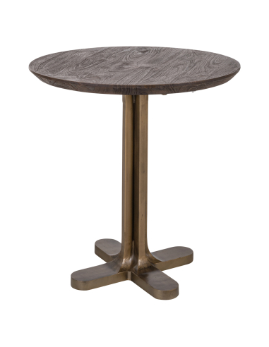 Revelin bistro table dark brown 75Ø