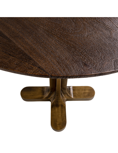 Revelin bistro table dark brown 75Ø