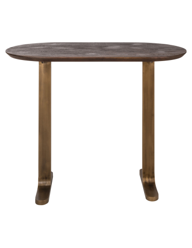 Table de bar Revelin dark brown