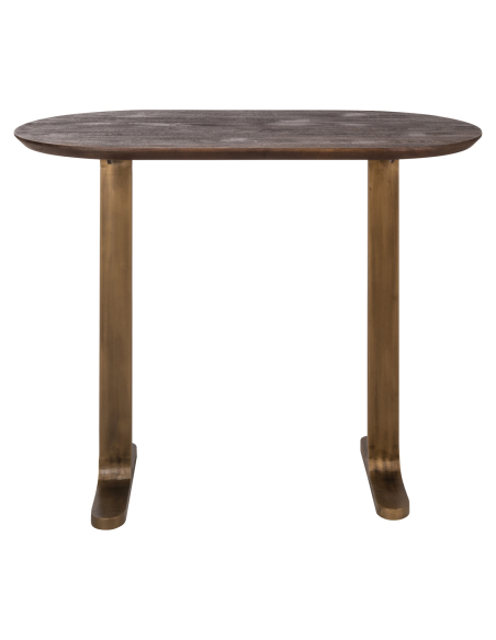 Table de bar Revelin dark brown