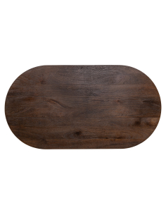 Table de bar Revelin dark brown 2