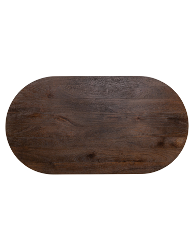 Table de bar Revelin dark brown
