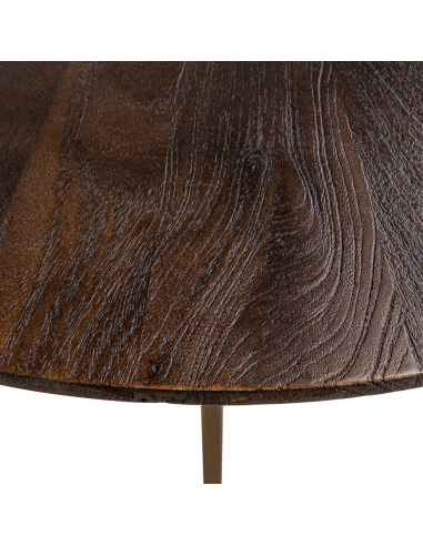 Table de bar Revelin dark brown