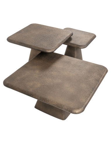 Couchtisch Marlie Gold (Set of 3)