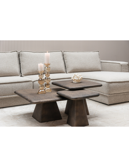 Couchtisch Marlie Gold (Set of 3)