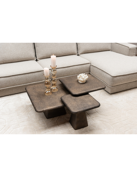 Couchtisch Marlie Gold (Set of 3)