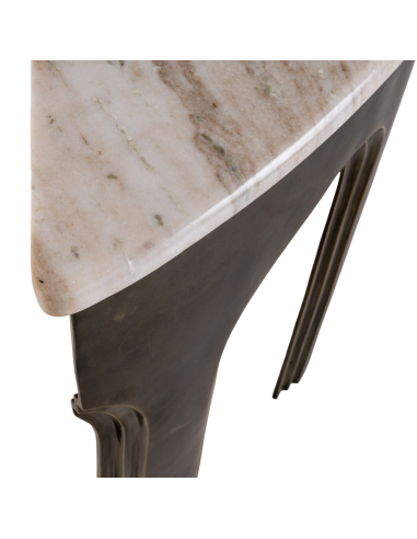 Sanchis console antique brass