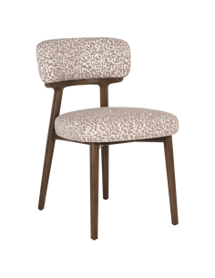 Cadeira de sala de jantar Basker natural geo (Conjunto de 2) 2