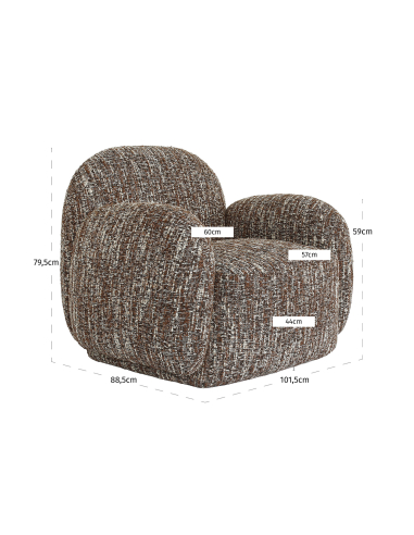 Loungefauteuil Roxy hazel