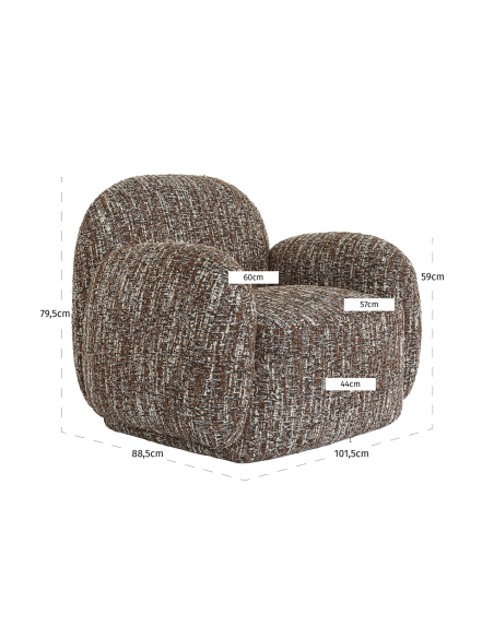 Loungefauteuil Roxy hazel