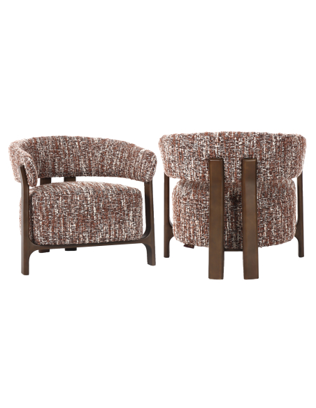 Loungefauteuil Dalara hazel