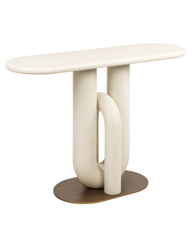 Console blanche design WINSLOW