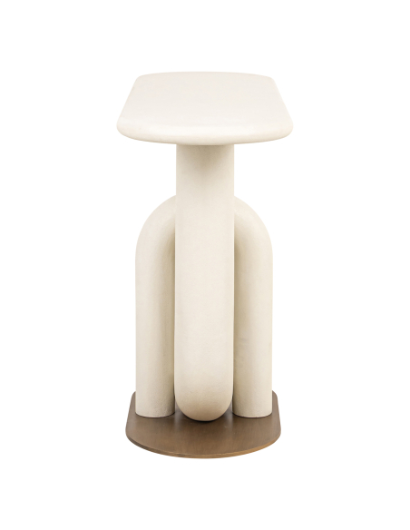 Console de design branco winslow