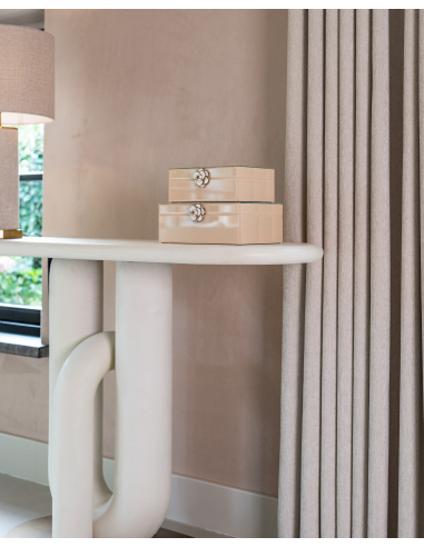 Console blanche design WINSLOW