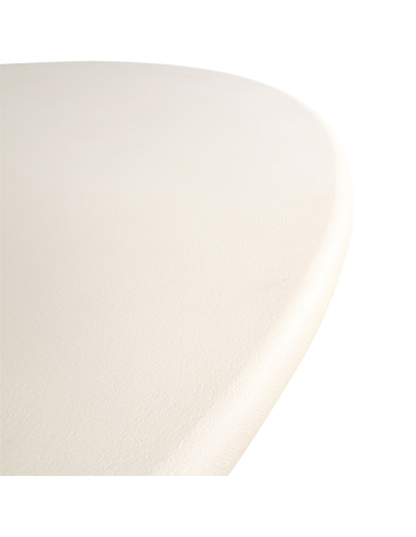 WINSLOW 135Ø witte eettafel