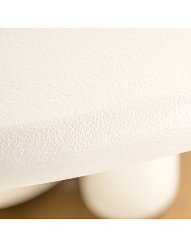 WINSLOW 135Ø witte eettafel