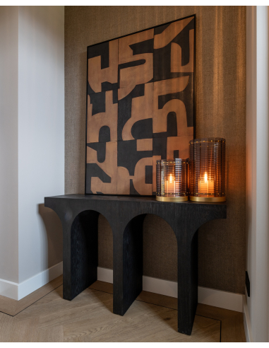 Donkerbruine console Ashford